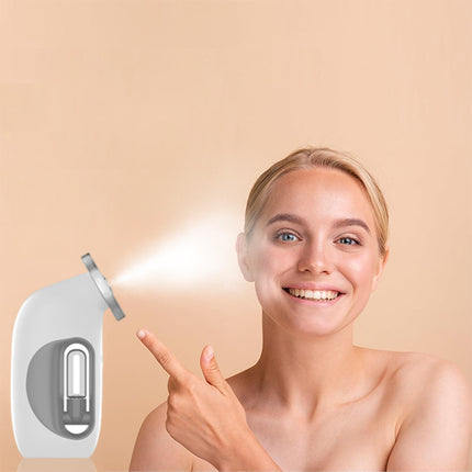 Portable Rechargeable Nano Facial Mist Sprayer with Red Light Hydration Care