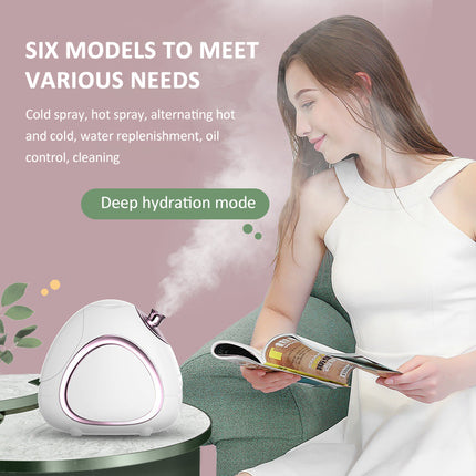 Portable Ionic Face Steamer Nano Mist Sprayer with Adjustable Nozzle