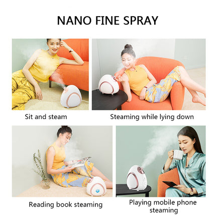 Portable Ionic Face Steamer Nano Mist Sprayer with Adjustable Nozzle