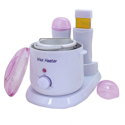 3-in-1 Wax Warmer Roll On Hair Removal Kit with Aloe Formula for Body and Legs