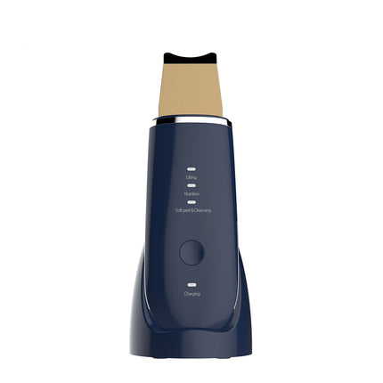 Portable Cordless Ultrasonic Face Spatula Skin Scrubber with EMS & Ion Technology