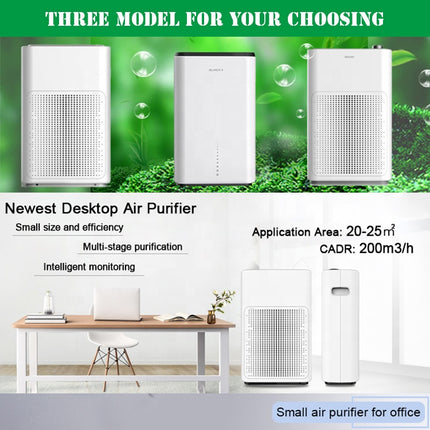 Portable Home Air Purifier with HEPA Filter, Auto Mode and Timer Control