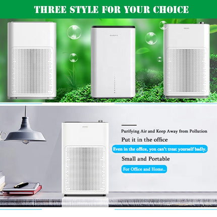 Home Air Purifier with Real-Time PM2.5 Display, Auto Mode and Filter Reminder