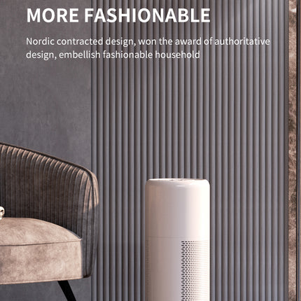 HEPA 13 Air Purifier for Home Large Rooms with Touch Control and Air Quality Display