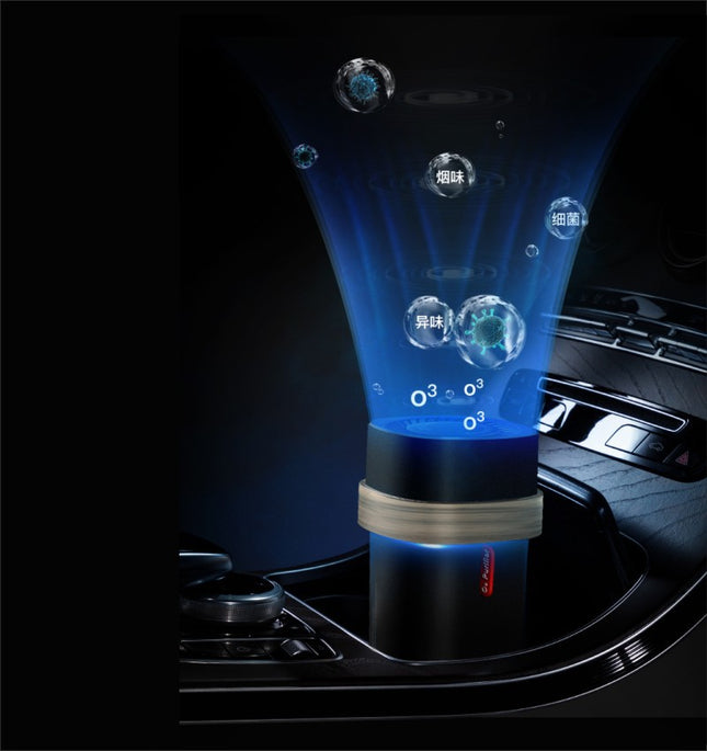 Portable Air Purifier with HEPA Filter for Car Home Office Smoke Dust and Odor Reduction