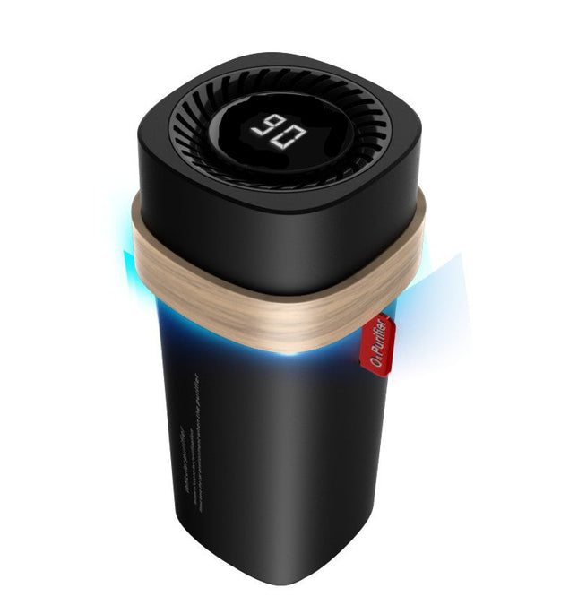Portable Air Purifier with HEPA Filter for Car Home Office Smoke Dust and Odor Reduction