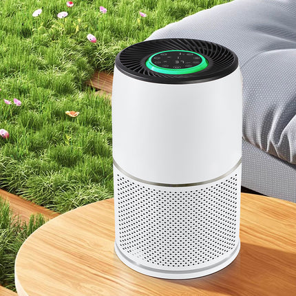 Portable HEPA Air Purifier with UV Light and Negative Ion Function for Home Bedroom Office