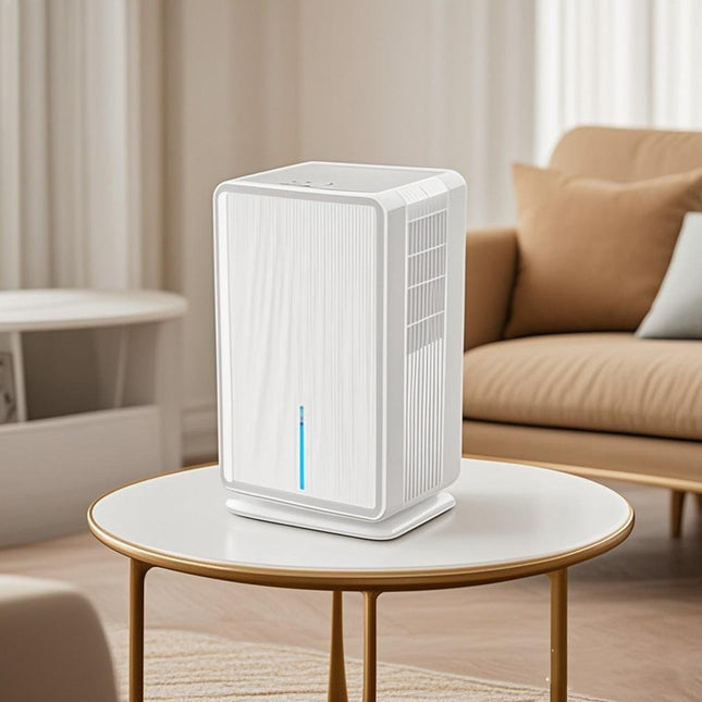 Compact Household Moisture Absorber Dryer 1L Tank Quiet Portable Dehumidifier for Rooms