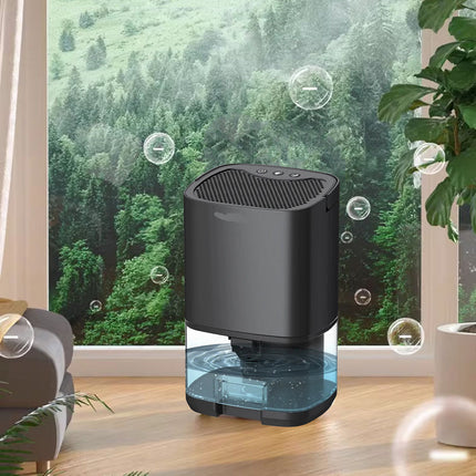 Portable Electric Mini Dehumidifier with 1L Tank and LED Display for Daily Use
