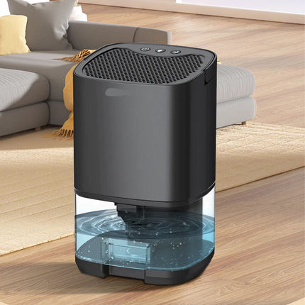 Portable Electric Mini Dehumidifier with 1L Tank and LED Display for Daily Use