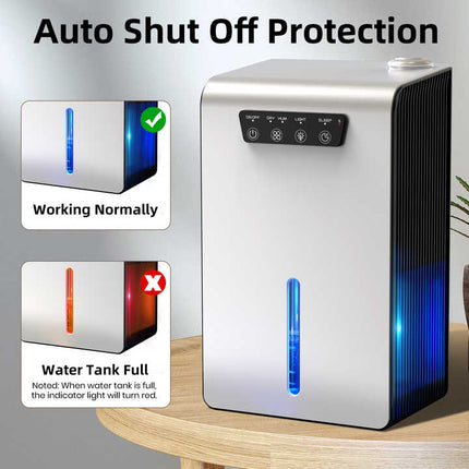 3.5L 2-in-1 Humidifier Dehumidifier with LED Display and Automatic Shutdown