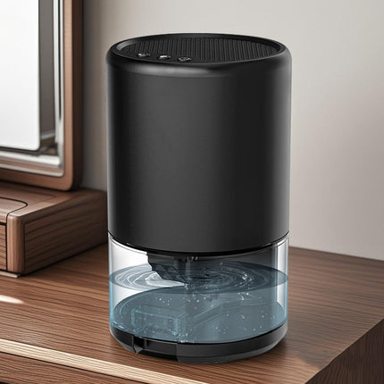 Electric Household Dehumidifier 1L Tank 350ml Daily Capacity Adjustable Humidity Control Unit