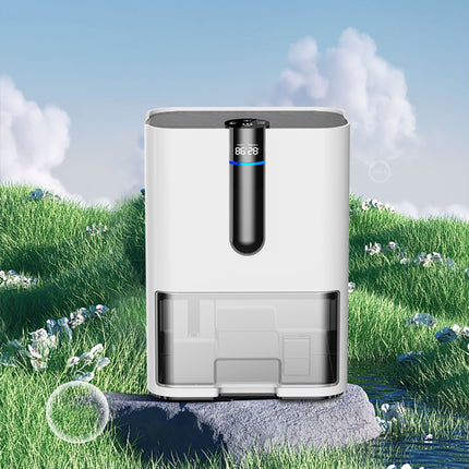 1000ML Daily Capacity Compact Electric Dehumidifier for Home and Basement Moisture Control