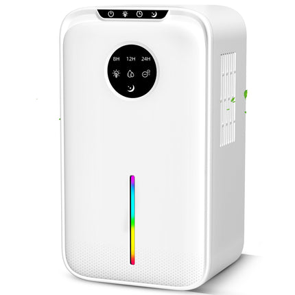 Portable Household Dehumidifier with 1L Water Tank and Electronic Humidity Control
