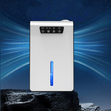 2-in-1 Portable Air Dehumidifier with Humidifier Mode 3.5L Water Tank 7 Color LED Lights