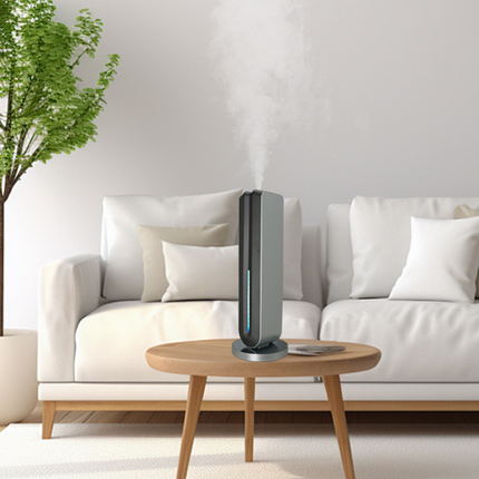 Aluminum Alloy Waterless Essential Oil Diffuser Dual-Fluid Ambient Light Aroma Machine