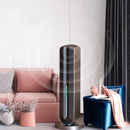 Aluminum Alloy Waterless Essential Oil Diffuser Dual-Fluid Ambient Light Aroma Machine