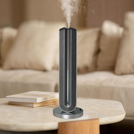 Aluminum Alloy Waterless Essential Oil Diffuser Dual-Fluid Ambient Light Aroma Machine