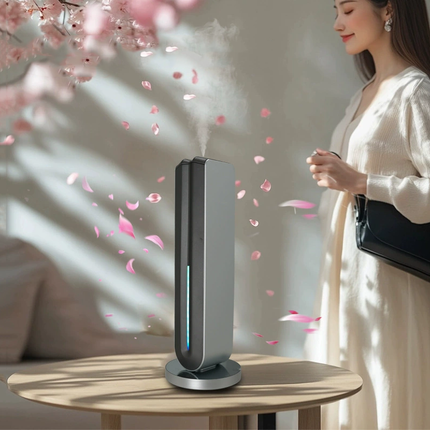 Portable Aromatherapy Diffuser Machine with Ambient Light and App Control for Home Office