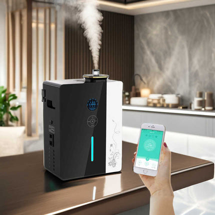 Portable 800ml App Controlled Aroma Diffuser HVAC Fragrance Machine for Large Spaces