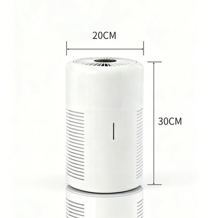 Portable Desktop Air Purifier Remote Control Compact Home Office Air Cleaner with Filter System