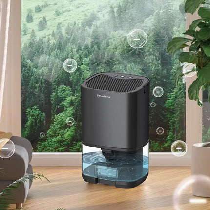 Portable Home Dehumidifier with Touch Control and 1L Water Tank 350ml Daily Capacity