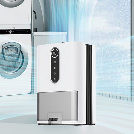 Portable 2L Electric Dehumidifier with LED Display for Bedroom Living Room and Office
