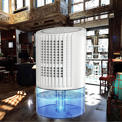 Compact Desktop Dehumidifier with LED Display USB Powered Air Dryer for Home and Office