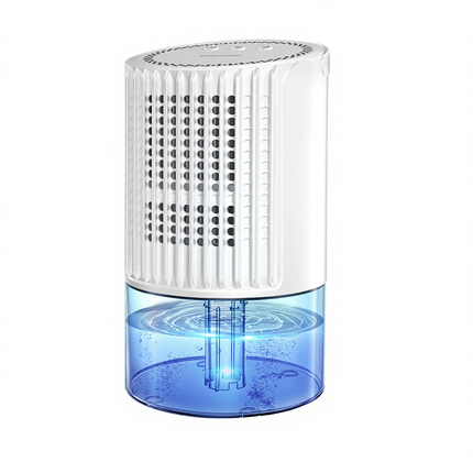 Compact Desktop Dehumidifier with LED Display USB Powered Air Dryer for Home and Office