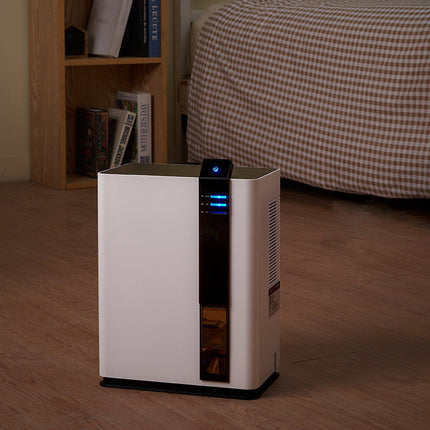 Quiet Home Dehumidifier with Adjustable Humidity Control and LED Display 2.6L Tank