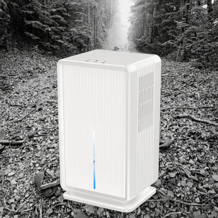 Compact Refrigerative Dehumidifier with 3L Tank Adjustable Humidity Control for Indoor Use