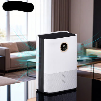 Compact 2L Moisture Absorbing Dehumidifier with Adjustable Humidity Control