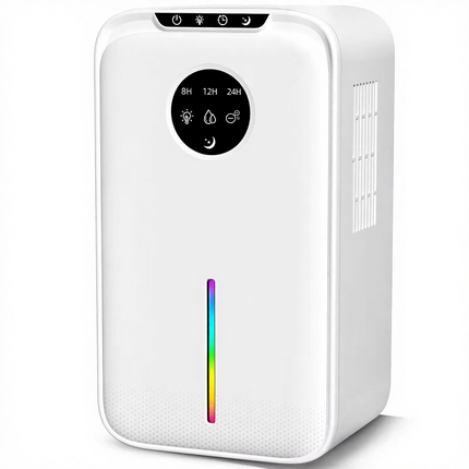 Portable 1L Electric Dehumidifier Compact Home Moisture Control Air Dryer for Household Use