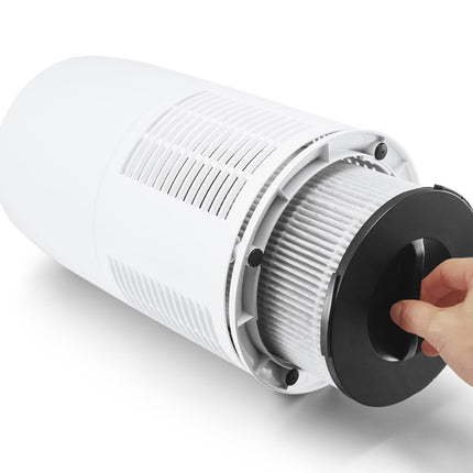 Compact HEPA Air Purifier with UV Light, Touch Control and Timer Function