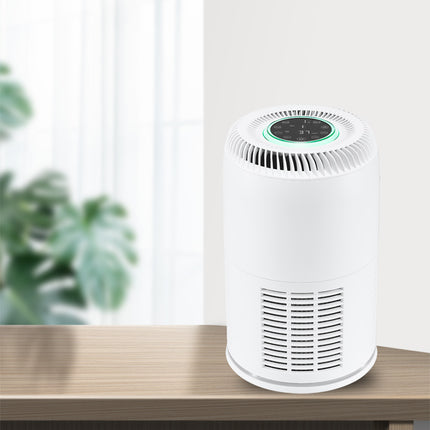 Compact HEPA Air Purifier with UV Light, Touch Control and Timer Function