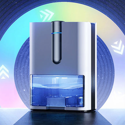 Mini Home Dehumidifier with LED Display Adjustable Humidity Control for Bedroom Office