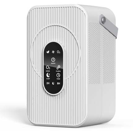 Portable Negative Ion Air Purifier with Touch Control Quiet Odor Reduction for Home Bathroom