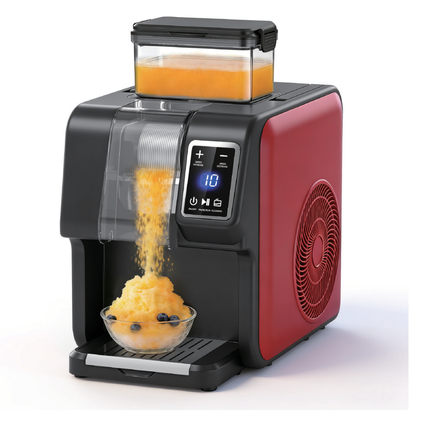 Electric Ice Smoothie Machine 1.5L Fully Automatic Slushie and Cocktail Maker with LCD Display