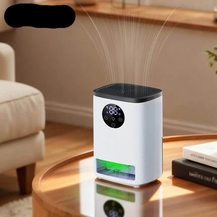 300ML Portable Electric Dehumidifier with LED Display Auto Shut Off for Bedroom Bathroom