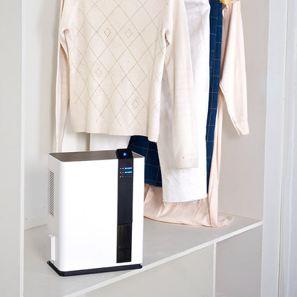Portable Energy Efficient Dehumidifier with 2.6L Water Tank for Bedroom Bathroom Basement