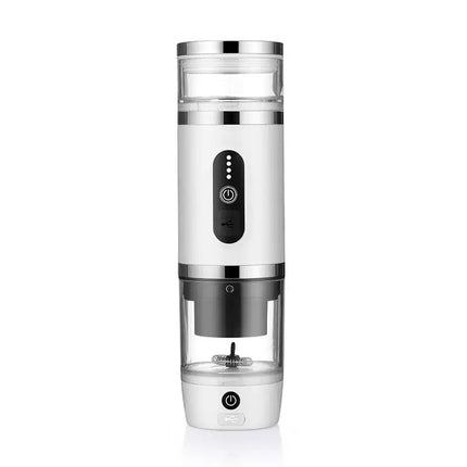 Portable USB Rechargeable Espresso Coffee Maker with 20 Bar Pressure and Heating Function 4-in-1