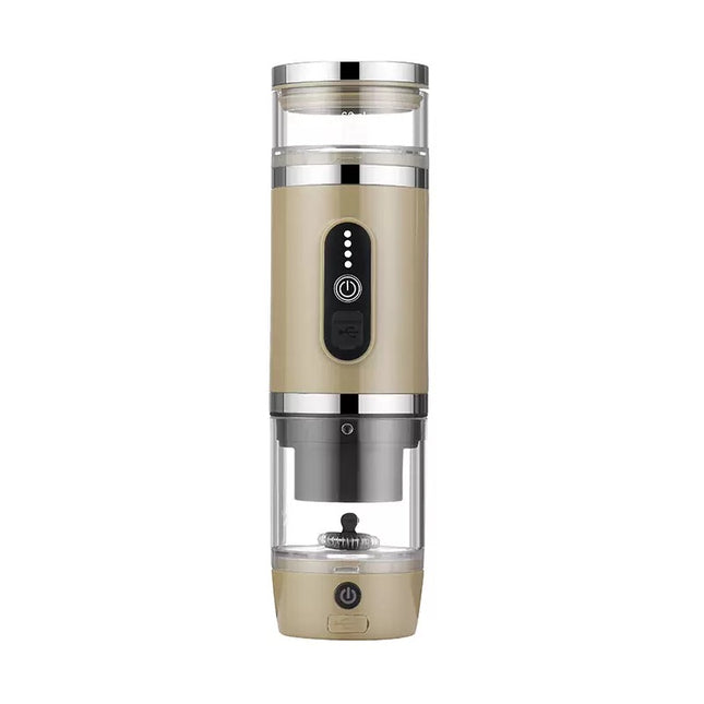 Portable USB Rechargeable Espresso Coffee Maker with 20 Bar Pressure and Heating Function 4-in-1