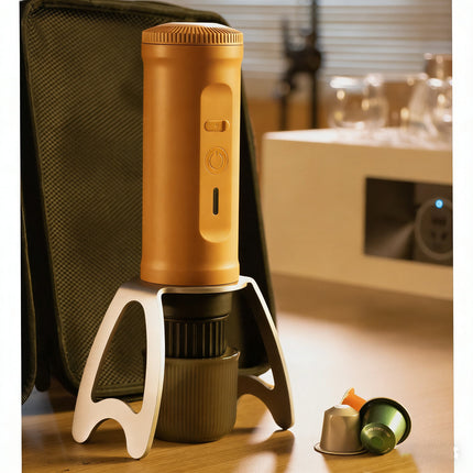 Portable Cordless Espresso Coffee Maker USB Rechargeable Mini Coffee Machine for Travel Office Camping