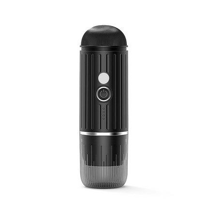 Compact 1200W Espresso Capsule Coffee Maker 2 in 1 Hot Water System for Travel Use