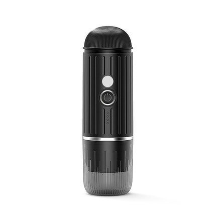 Compact 1200W Espresso Capsule Coffee Maker 2 in 1 Hot Water System for Travel Use