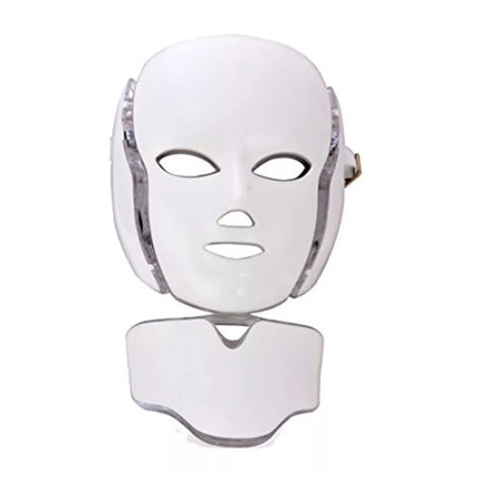 Rechargeable 7 Color Light Facial Care Device with Waterproof Design and Adjustable Settings