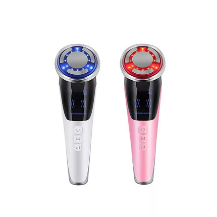 Hot & Cold Facial Beauty Device with Rechargeable Design for Skin Care and Daily Personal Care