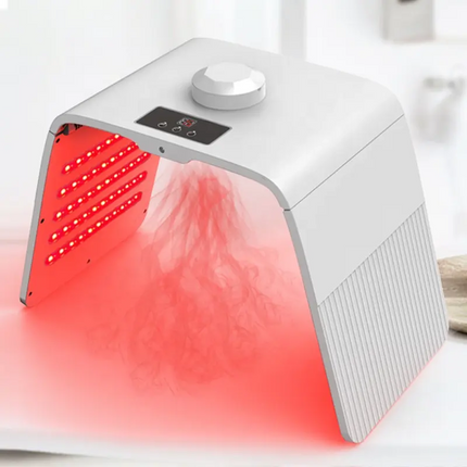 Foldable LED Light Beauty Care Machine with Adjustable Panel for Personal Care Use