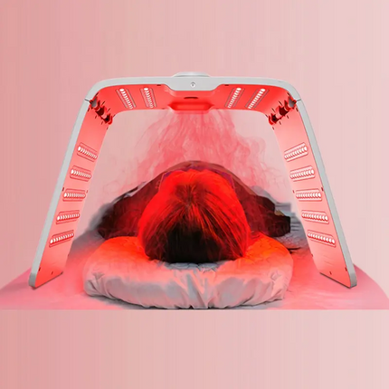 Foldable LED Light Beauty Care Machine with Adjustable Panel for Personal Care Use