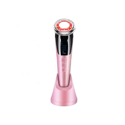 Rechargeable Facial Beauty Device with Warm and Cool Modes for Skin Care and Face Massage